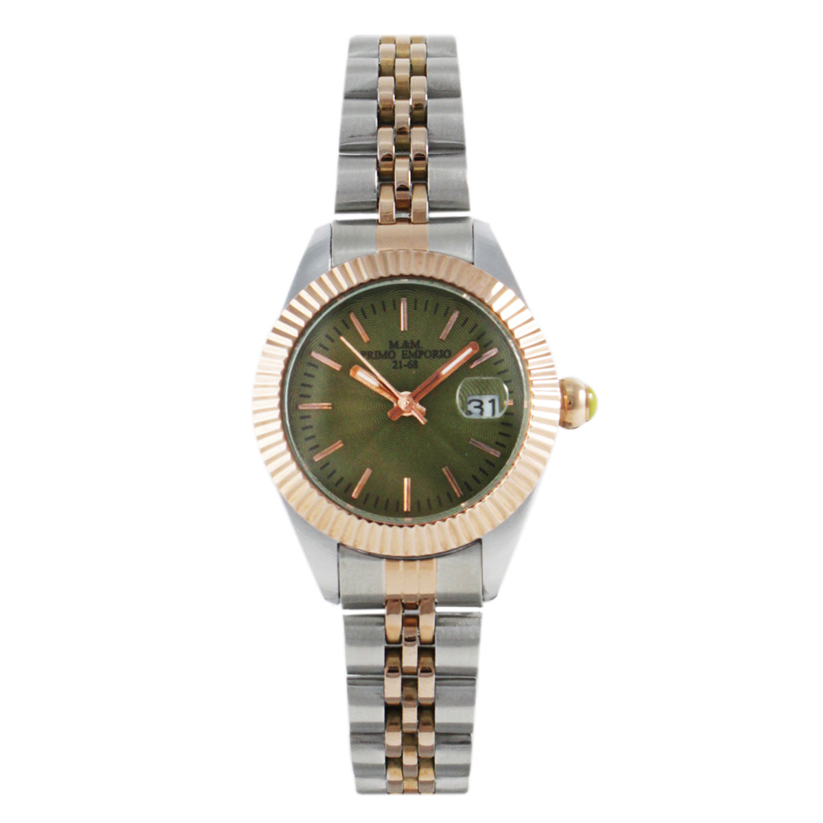 Orologio da Donna M&M Primo Emporio 21-68 lady date bi-colore 1050ARV